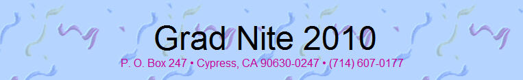 Grad Nite 2010