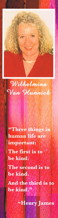Van Hunnick Bookmark